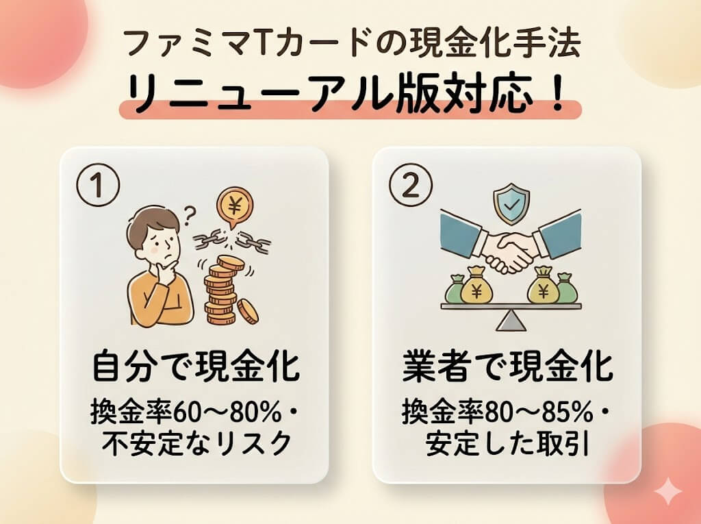【最新版】ファミマTカードを現金化する2つの方法!優良業者も紹介 118 gk-famima-payment