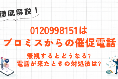 0120998151はプロミスからの催促!無視するとどうなる?電話が来たときの対処法とは 5 0120998151はプロミスからの催促!無視するとどうなる?電話が来たときの対処法とは