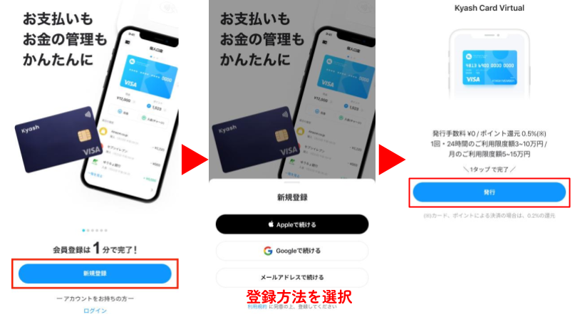 後払いアプリで競輪に投票する方法とは?限度額・審査・対応投票サイトも解説 130 Kyashの新規登録