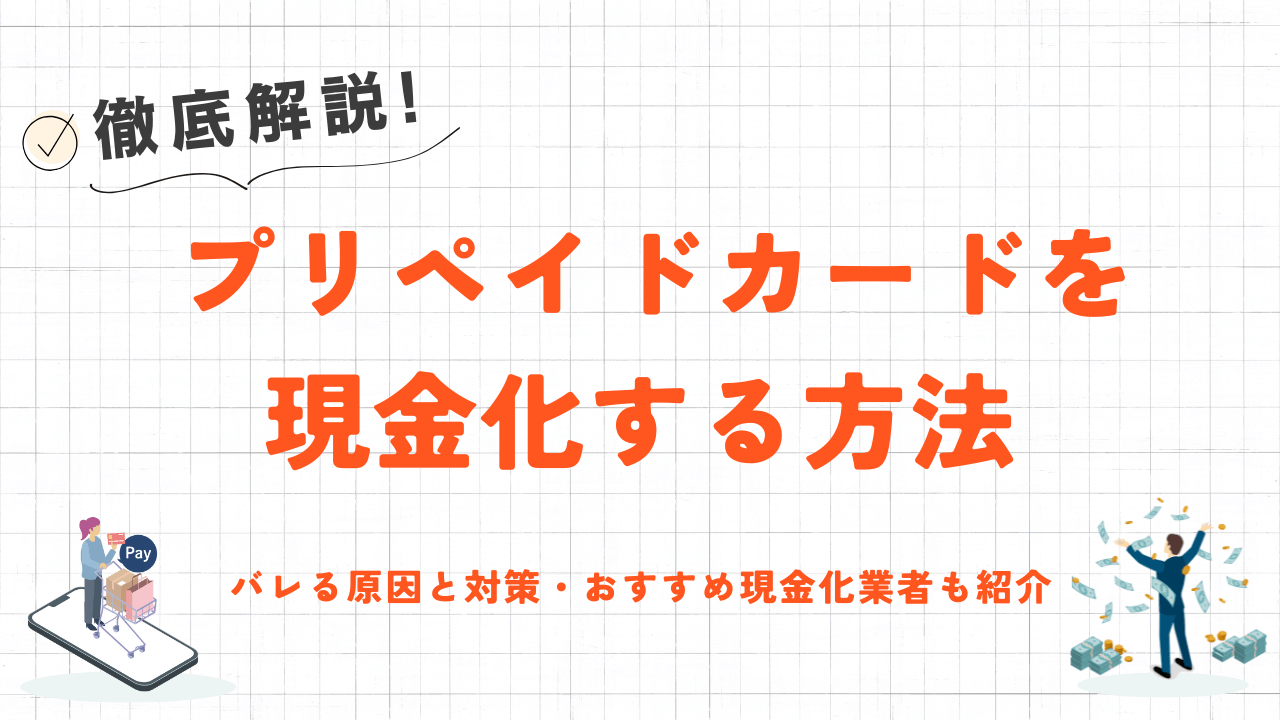 プリペイドカードを現金化する方法｜換金率の高いおすすめ現金化業者・買取店も紹介 3