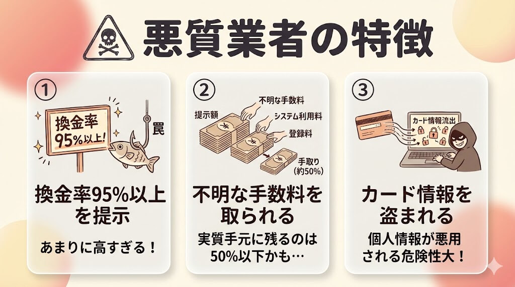 【最新版】ファミマTカードを現金化する2つの方法!優良業者も紹介 206 bad-gyosya