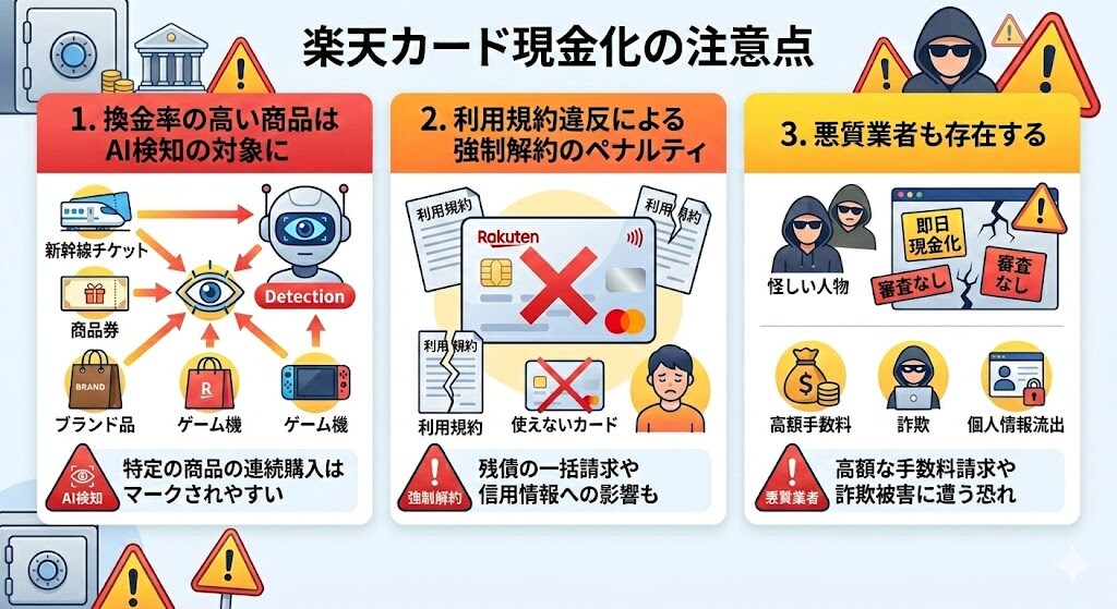 楽天カードでキャッシングできない!?5つの原因と即日現金を調達する方法 206 gk-楽天カード注意点