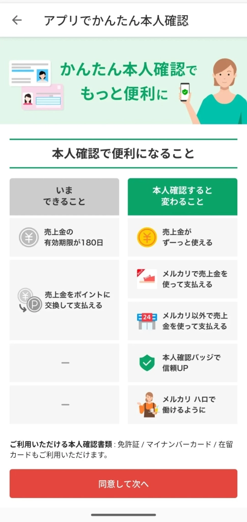 【2026年最新】メルペイを即日現金化する方法|リスク対策も解説 22 GK-メルペイ本人確認