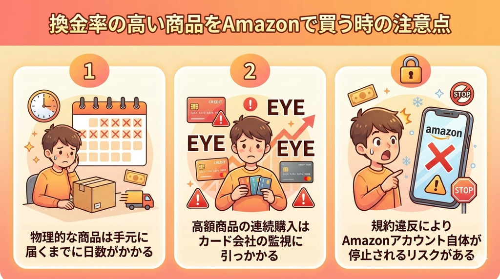 GK_換金率の高い商品をAmazonで買う時の注意点