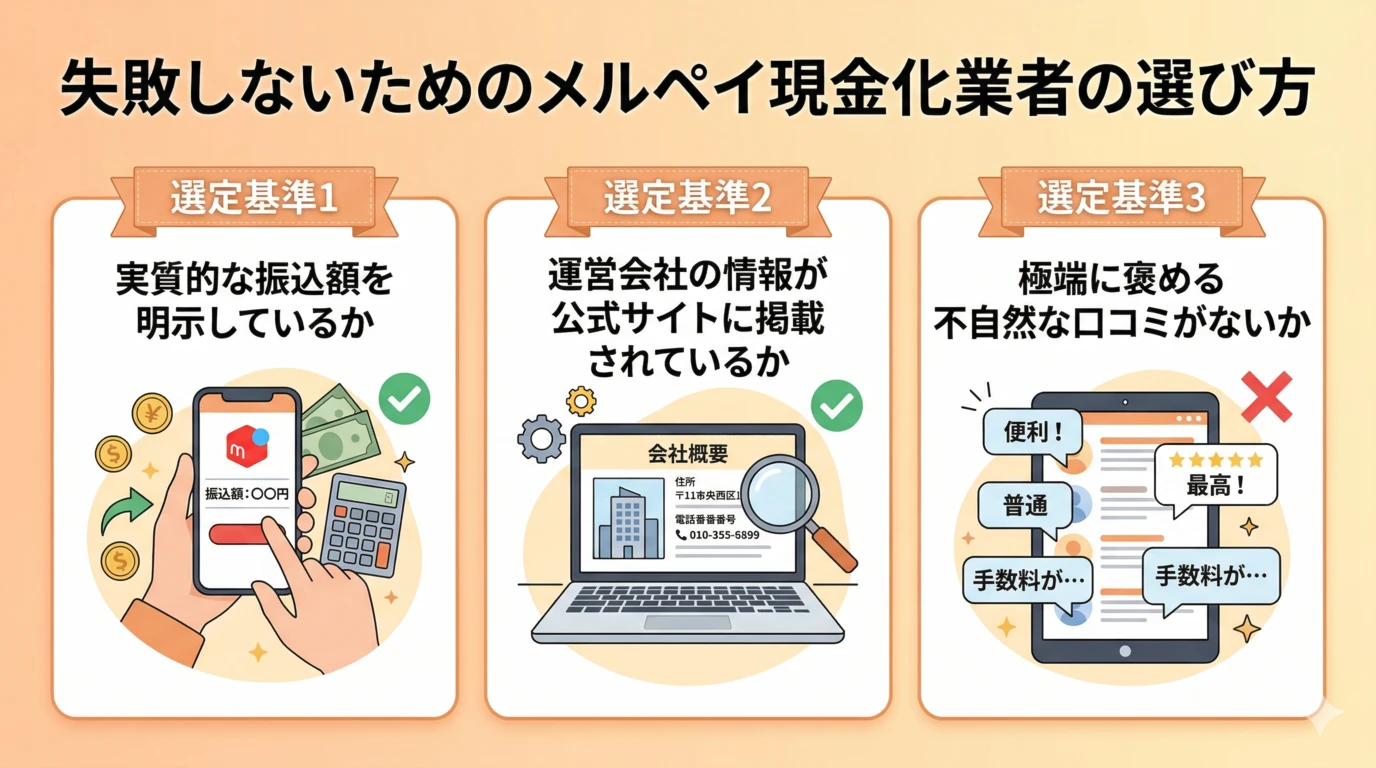 GK-失敗しないためのメルペイ現金化業者の選び方
